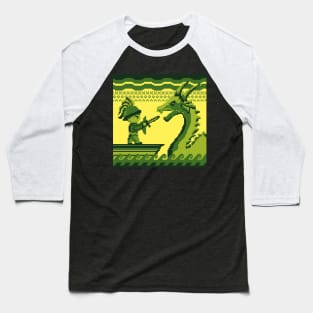 Hero and the sea serpent Baseball T-Shirt